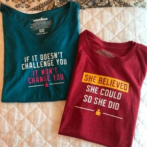 NWOT Ironman Store Graphic Ts Small (set of 2)